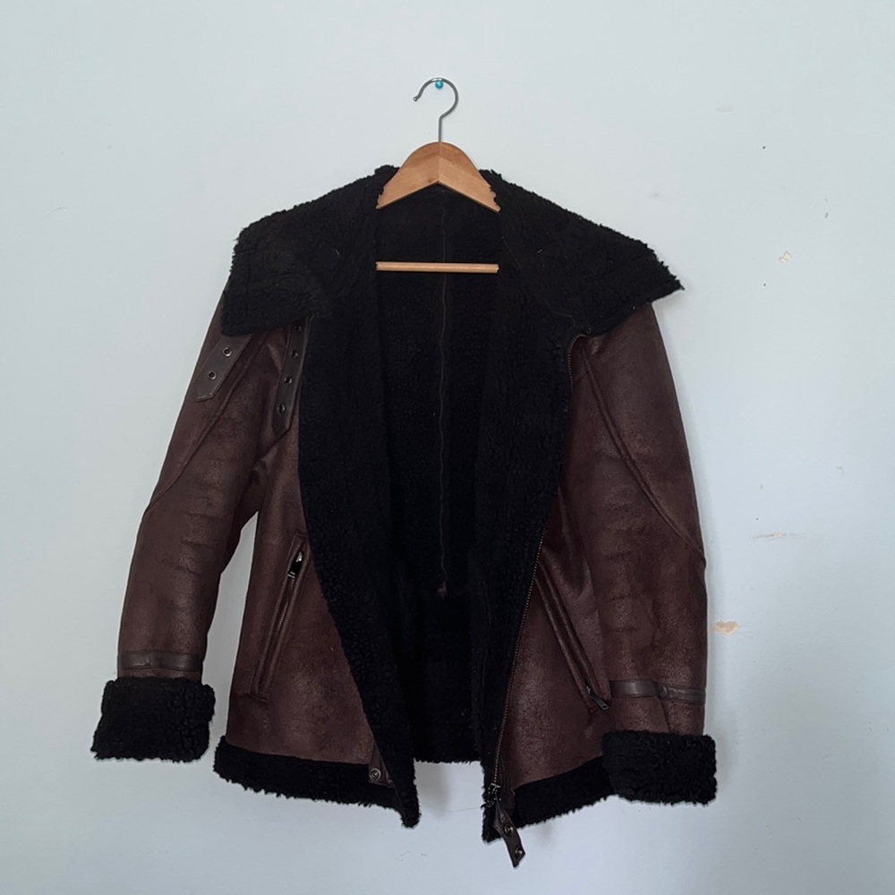Faux Fur Jacket (made in korea)